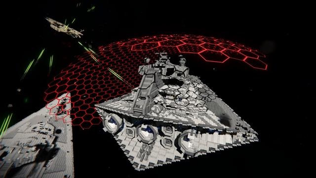 THRAWN's Fleet VS Rebel Attack! - Space Engineers - EPIC Star Wars Battles смотреть онлайн