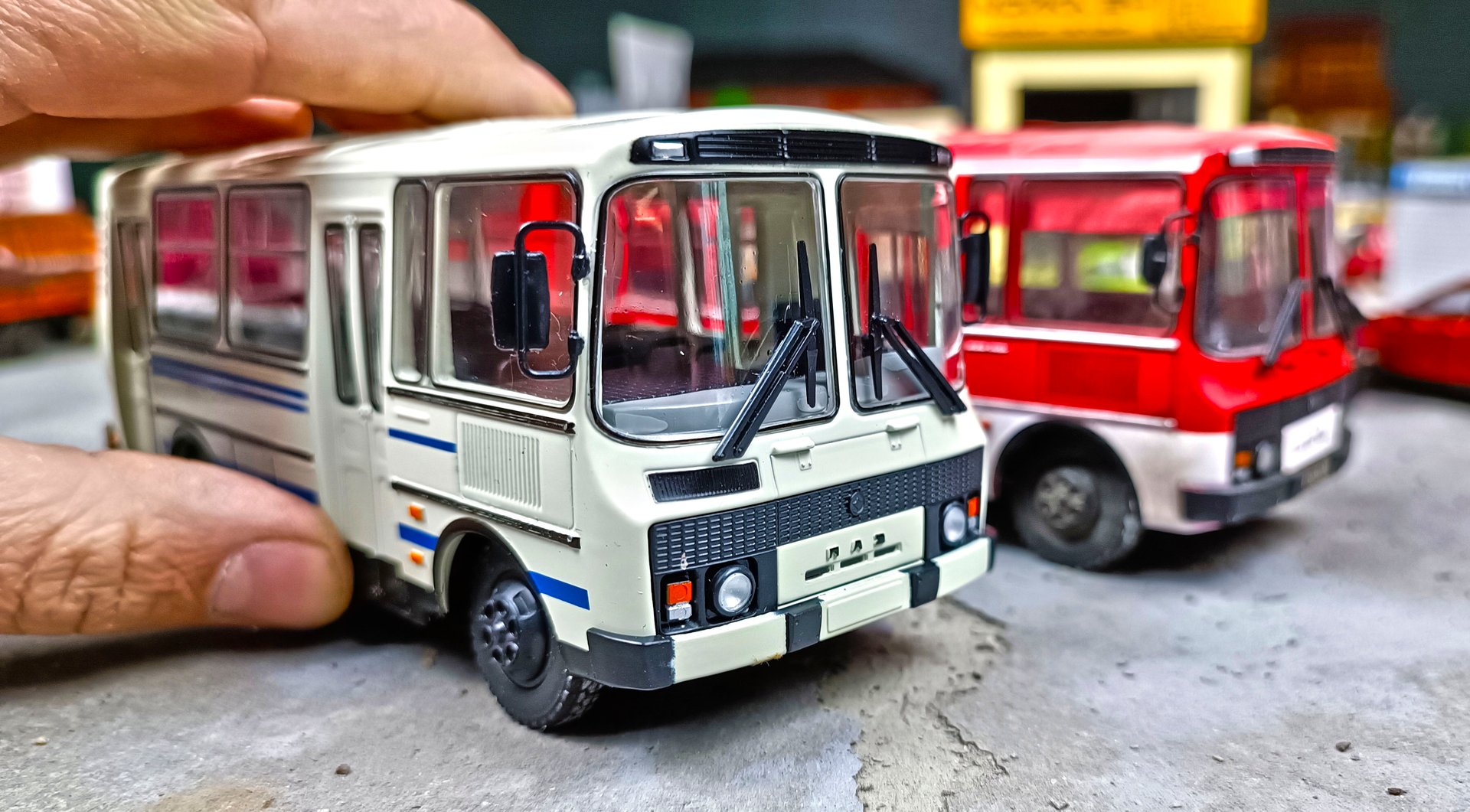 Модель АВТОБУС ПАЗИК масштаб 1/43. Наши Автобусы №43. Про машинки. смотреть онлайн