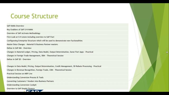 SAP S4HANA Logistics || 1. Overview Simple Logistics || Introduction & Course Details смотреть онлайн