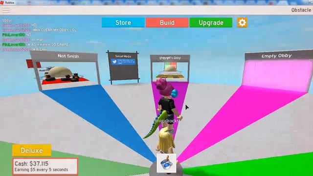 создаю своё обби/ROBLOX/ смотреть онлайн