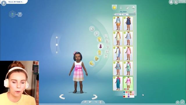 NEW! THE SIMS 4 TODDLER STUFF!!! | Review/Reaction Create a Sim смотреть онлайн
