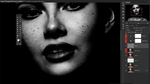 Photoshop с нуля | Ретушь портрета