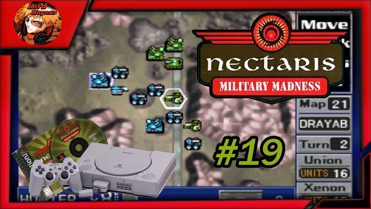 🌒 Nectaris Military Madness 🌒 Прохождение на Ps1 Сложная кампания #19