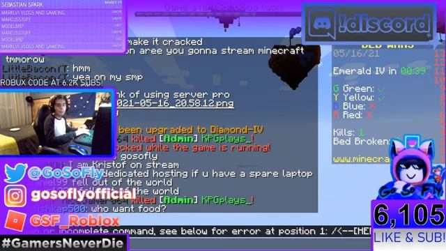 Minecraft Java Live Stream! - 6K SUB SPECIAL! (CHILL STREAM/Q&A) 16-5-21 смотреть онлайн