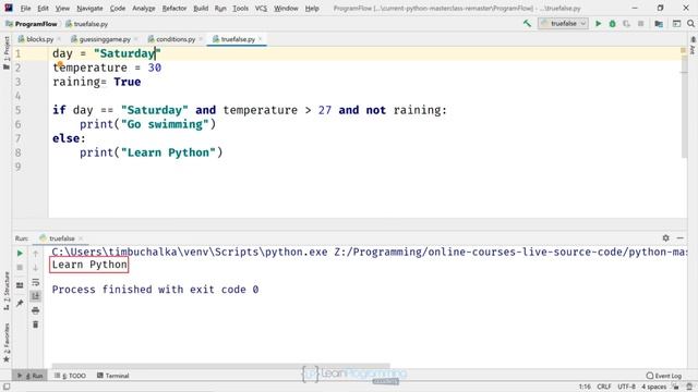 14 Boolean Expression True and False | Python for life смотреть онлайн