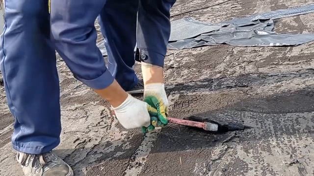Наплавляемая кровля складского помещения 470 кв\м. смотреть онлайн