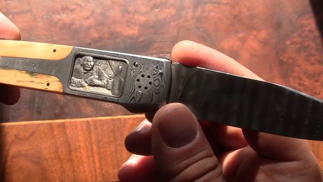 Коллекционный нож от Фридриха Шнайдера (Германия) смотреть онлайн