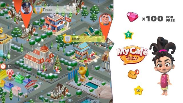 Family Island: get 100 rubies for installing My Cafe game! смотреть онлайн