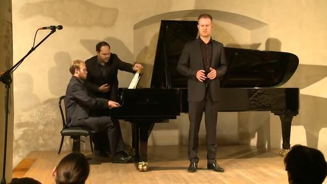 Martin Vodrážka - baritone, Pavel Voráček - piano. Dvořák - Biblické písně / Biblical Songs No. 3 смотреть онлайн