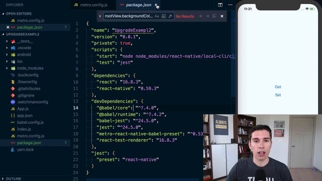 Upgrading to React Native 0.59+ & Handling Deprecation Warnings смотреть онлайн