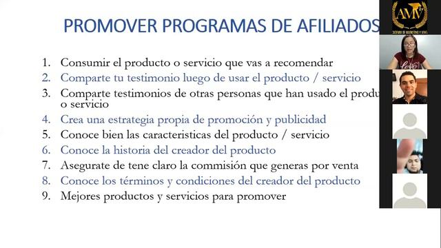 La Mejor forma de Promover Programas de Afiliados - Ada Limas смотреть онлайн