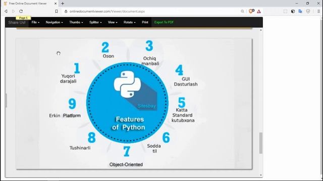 Python dasturlash tili nima uchun kerak смотреть онлайн