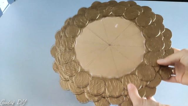 DIY декор зеркала своими руками / Рамка для зеркала своими руками из картона смотреть онлайн