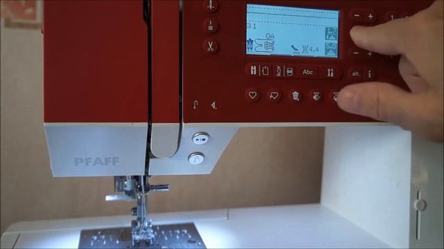 Как заправить нитки и шить двойной иглой на PFAFF creative 1.5 смотреть онлайн