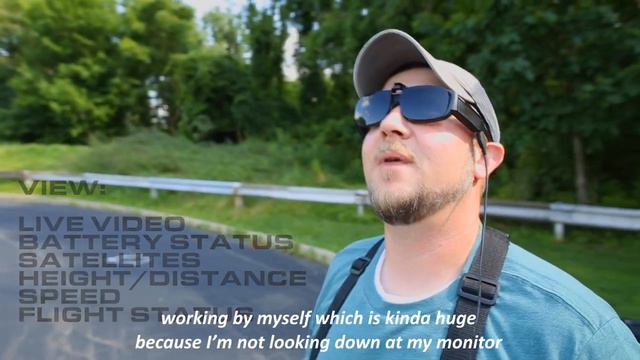 DJI Drone Aerial Footage with Vuzix Blade Smart Glasses смотреть онлайн