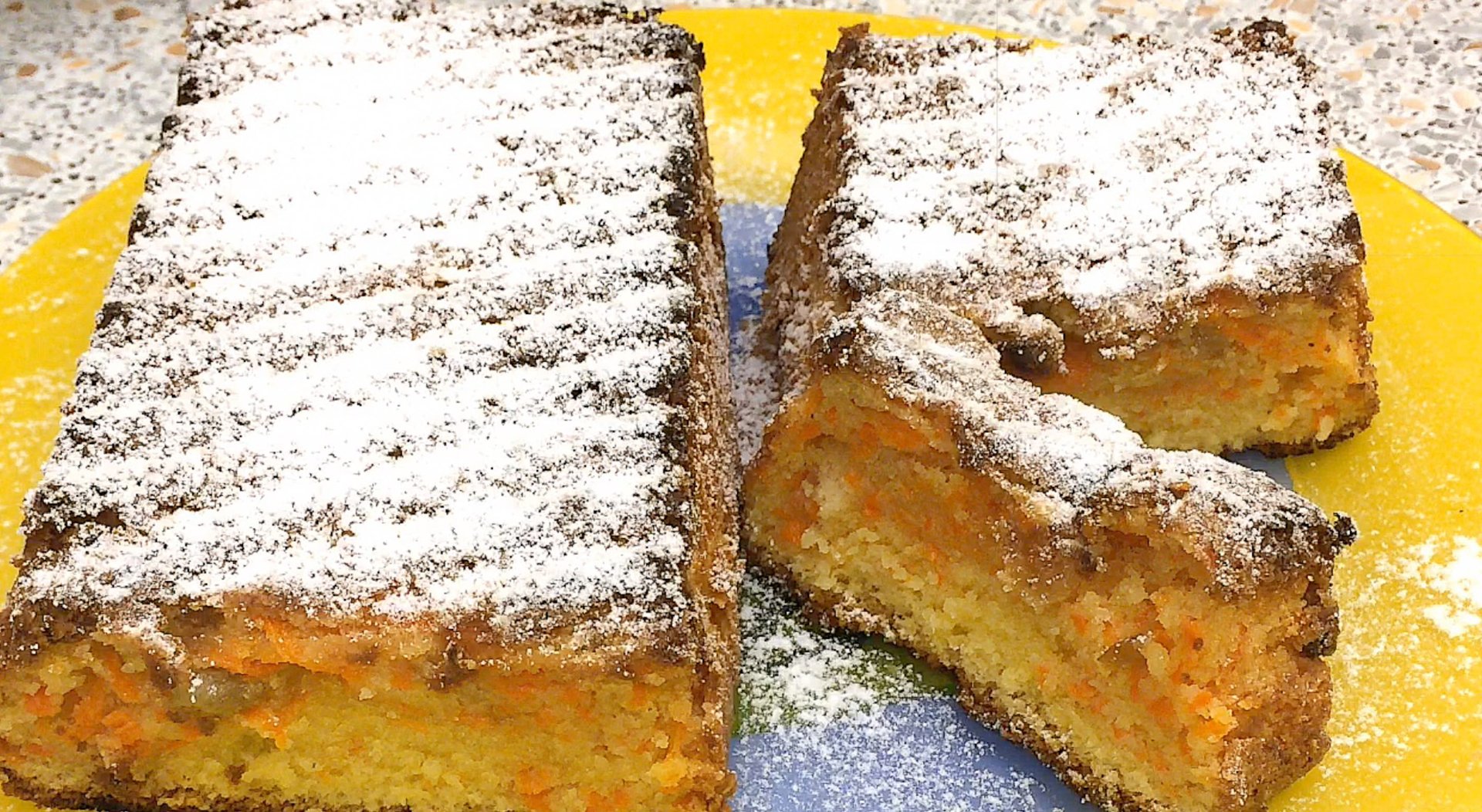 Пирог к чаю с начинкой из моркови и изюма смотреть онлайн