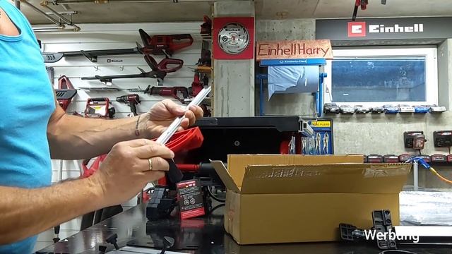 Unboxing und erster Test Einhell Akku Tischkreissäge TE-TS 36/210 Li Teil 1 #einhell #einhellharry смотреть онлайн