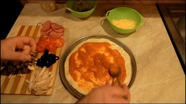Как приготовить пиццу в домашних условиях смотреть онлайн