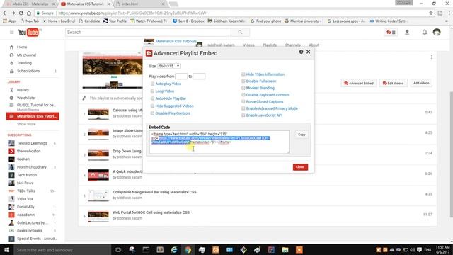 Responsive Video Embedding | Materialize CSS смотреть онлайн