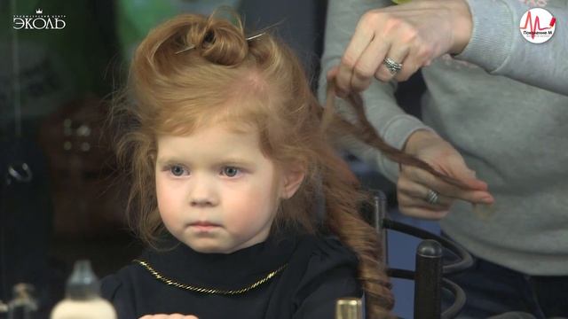 Стильная прическа для девочек. Мастер-класс «Поколения М». смотреть онлайн