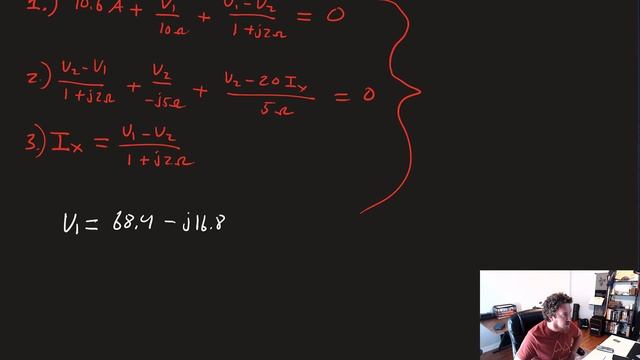 Example: Node Voltage Method with Phasors смотреть онлайн