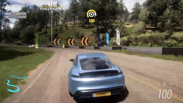Porsche Taycan Turbo S Forza Horizon 5 | Gameplay смотреть онлайн