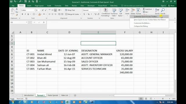 Auto Format - Excel Magical and Hidden function format any data in few second (Ready made format) смотреть онлайн