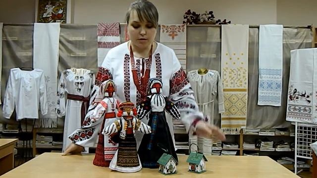 Анна Шевченко о своих работах куклы мотанки, новогодние игрушки смотреть онлайн
