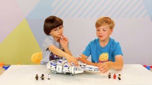 Распаковка! LEGO Star Wars Сокол Тысячелетия