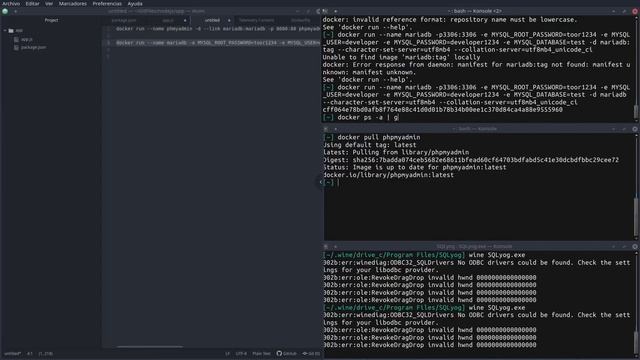 Server de Base de Datos con MariaDB en docker смотреть онлайн