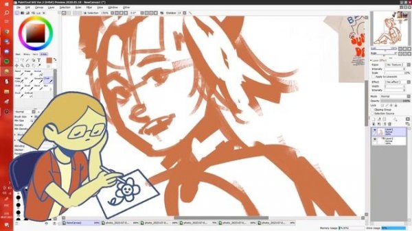 Создаем персонажа по ПИНТЕРЕСТ / PINTEREST / SPEEDPAINT