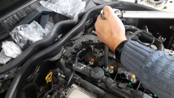 Замена форсунок Мерседес Бенц Е-класс W212, OM651.925, 2.1Cdi