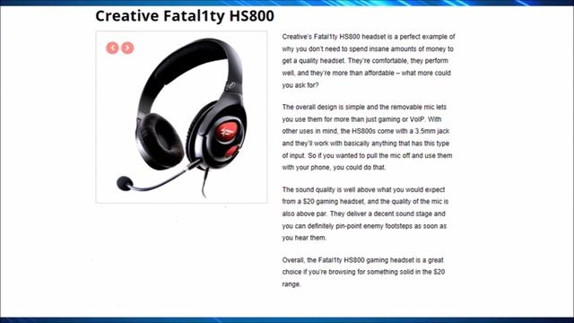 Top 5 Gaming Headsets Under $50! смотреть онлайн