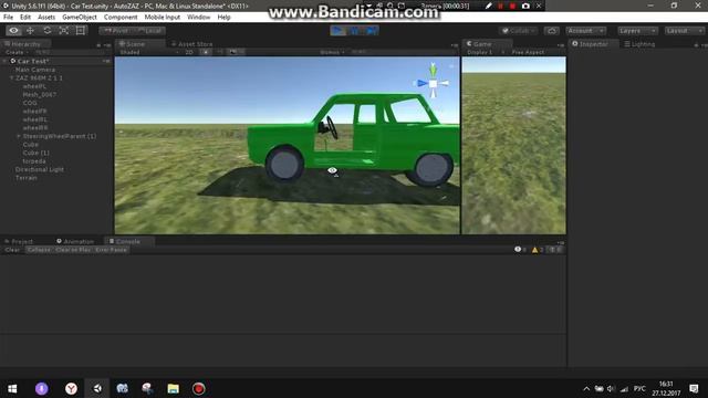 Maxus Car System. Для AutoZAZ и Asset Store. смотреть онлайн