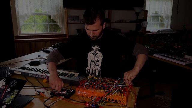 Ambient / Glitch Jam Session with Pulsar 23, EMF Sorte Muld, and Micromonsta 2 смотреть онлайн
