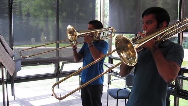 Conversation for Tenor and Bass Trombone смотреть онлайн