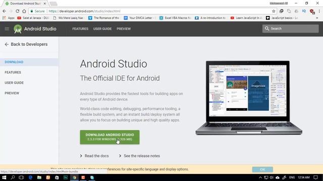 Android Kotlin Beginner Tutorial # 1 | Download and Install android Studio смотреть онлайн