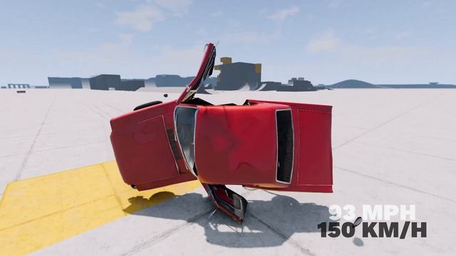 Cars vs Square Speed Bump 6 ?| Ford | BeamNG Drive смотреть онлайн