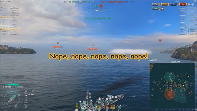 Wolrd Of Warships: Only Fletcher things смотреть онлайн