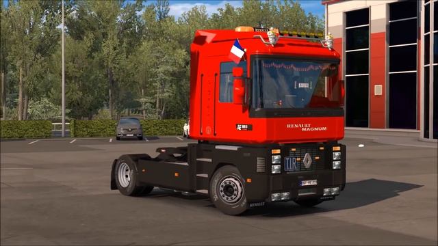 [ETS2 v1.28] Renault AE Magnum + Cabin & Flag DLC ready смотреть онлайн