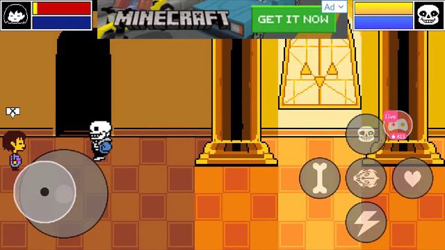 Watch me play Undertale: Sans vs Frisk Android via Omlet Arcade! смотреть онлайн