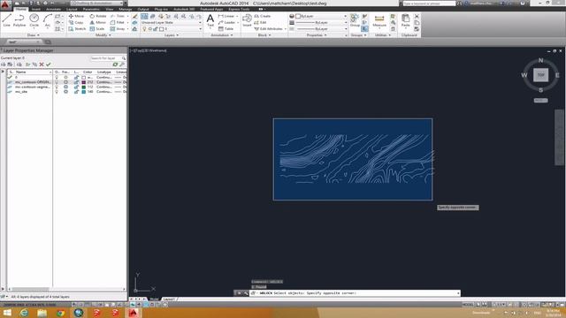 Better Simplify Contours in SketchUp with help from Autocad. смотреть онлайн