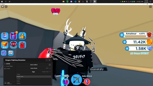 *NEW* DRAGON FIGHTING SIMULATOR SCRIPT/HACK? AUTO FARM & MORE! ? Roblox Dragon Fighting Simulator смотреть онлайн
