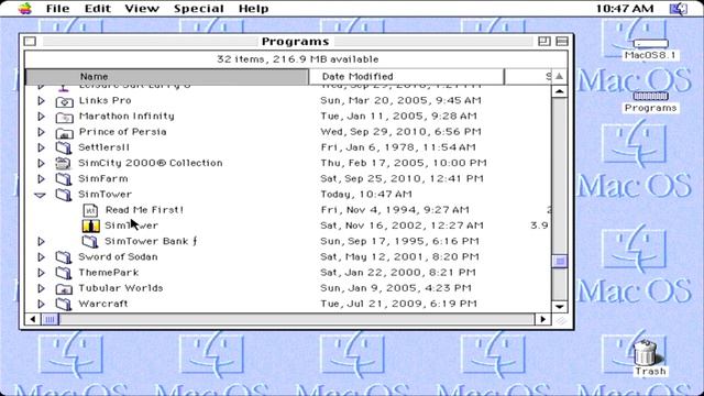 Marchintosh 2022: Classic Mac OS 8.1 on Amiga (V4SA) in Shapeshifter. смотреть онлайн
