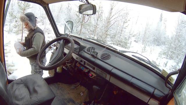 Таёжная зимняя прогулка. смотреть онлайн