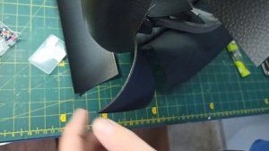 Перетяжка руля без клея. Выкройка на руль