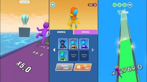GIANT RUSH vs HIT & RUN: SOLO LEVELING vs SIZE UP: RUN RACE 3D COLOR - Triple Game