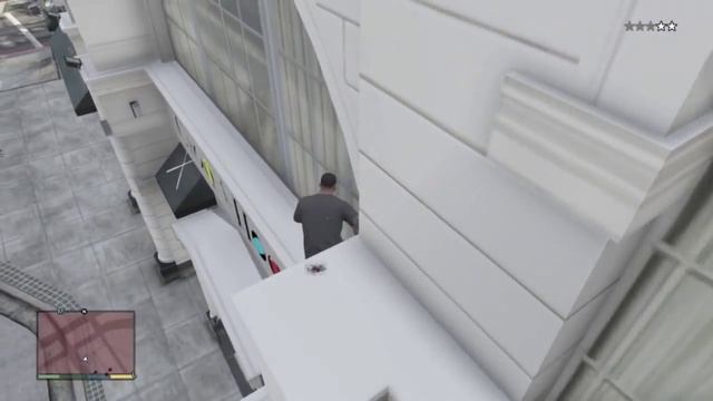 GTA 5: Escaping cops on foot Parkour Style PT. 2 Rooftop смотреть онлайн