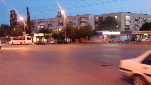 Волгоград Красноармейский район вечер и трамвай. смотреть онлайн