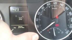 Как сбросить межсервисный интервал Skoda Octavia A5 FL